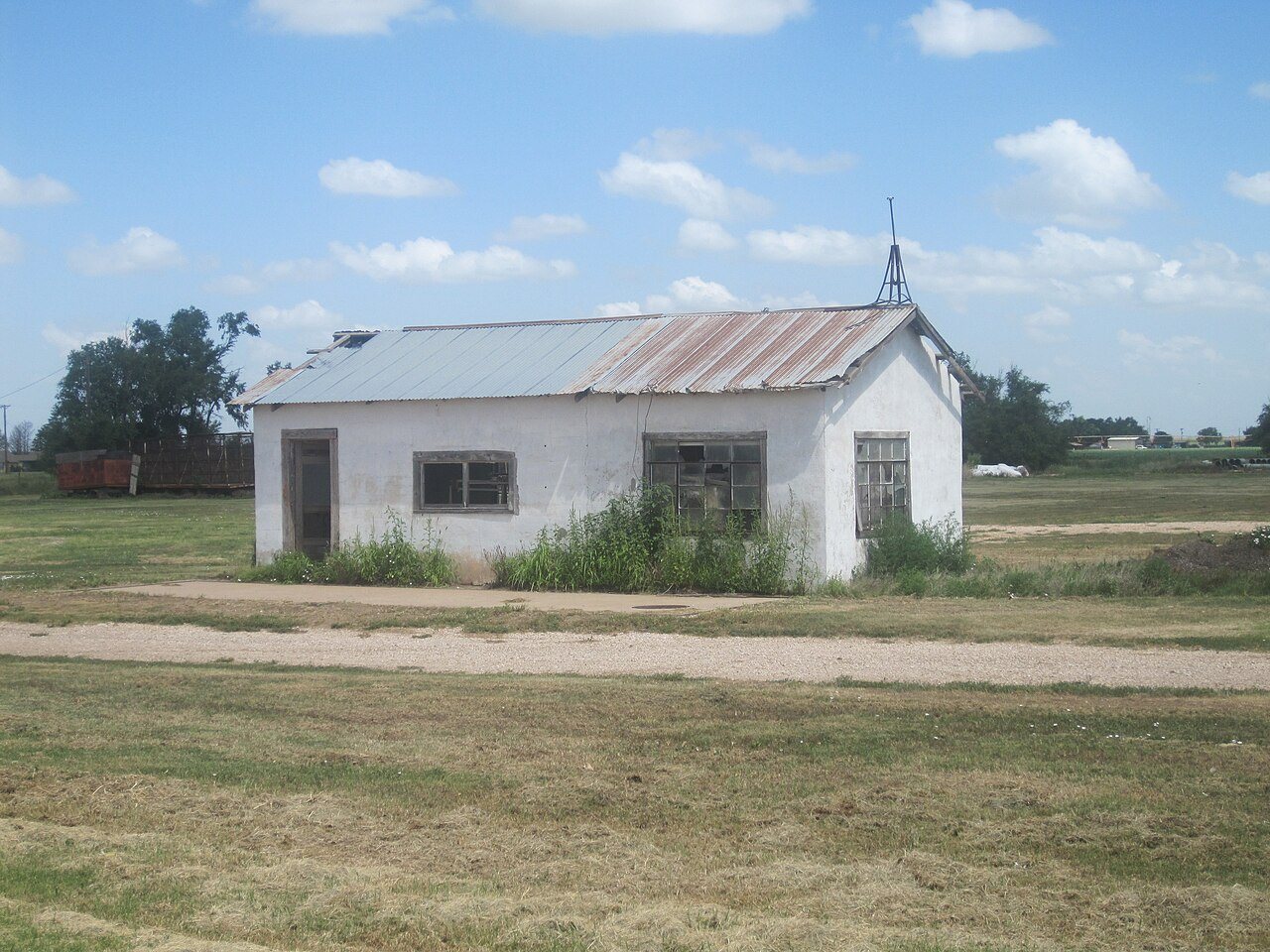 Abandoned building, Springlake, TX IMG 4807