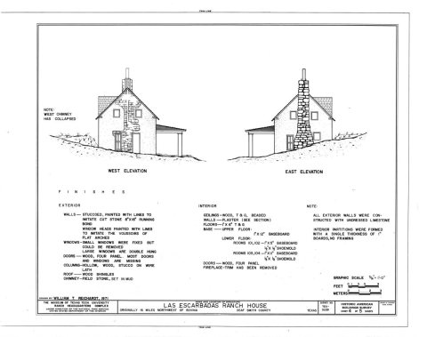 HABS TEX,59-BOVI.V,1- (sheet 4 of 5) - Las Escarbadas Ranch House, Tierra Blanca Draw