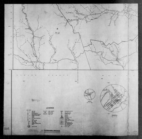 1940 Census Enumeration District Maps - Texas - Bandera County - ED 10-1, ED 10-2, ED 10-3, ED 10-4, ED 10-5