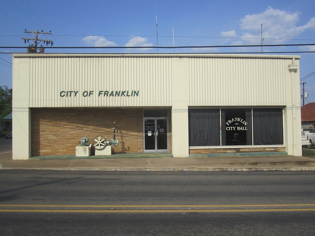 Franklin, TX, City Hall IMG 2277