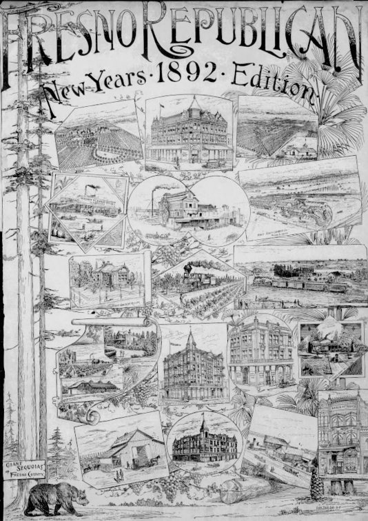Fresno Republican Jan 1 1892