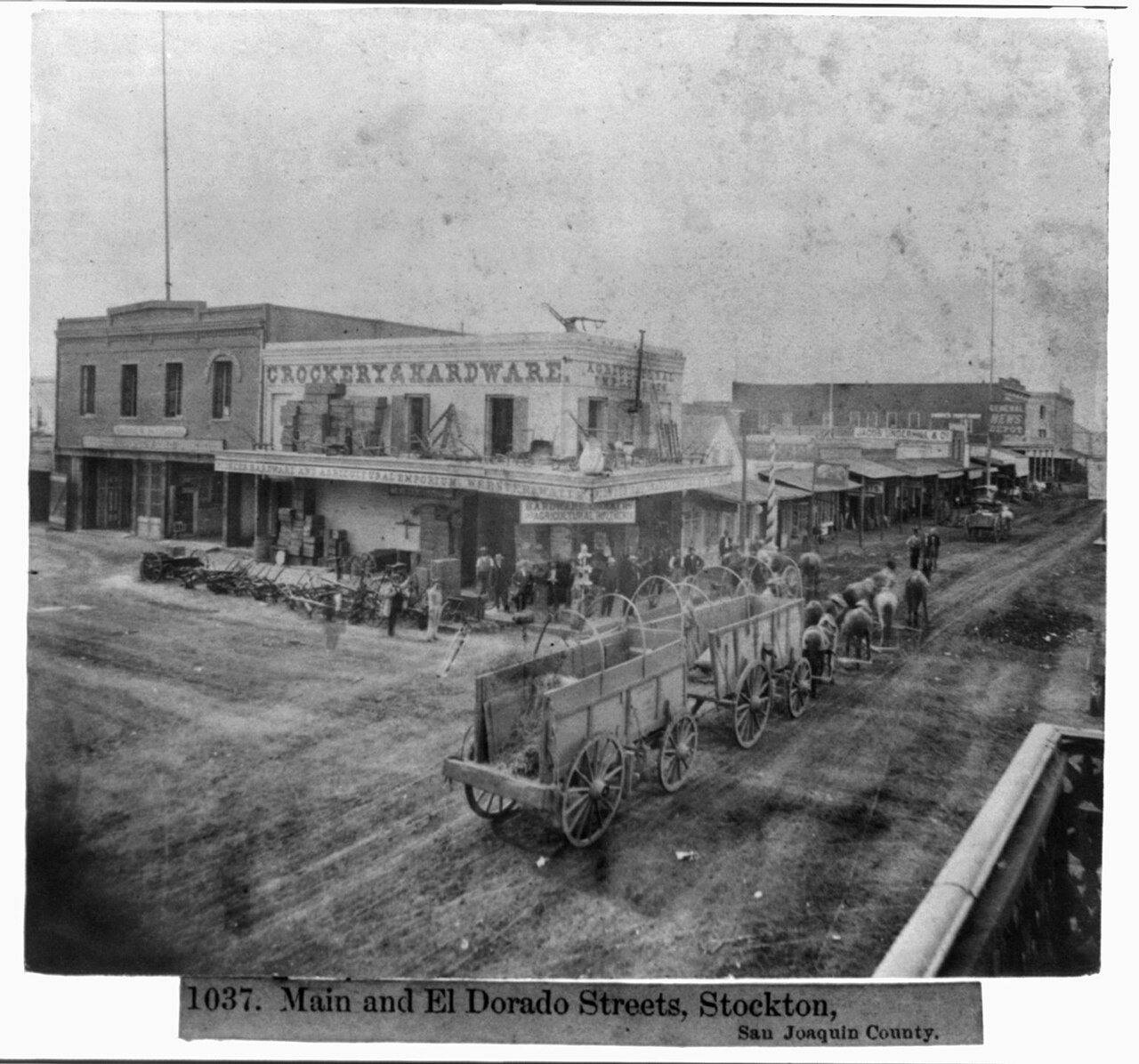 Main and El Dorado Streets, Stockton, San Joaquin County