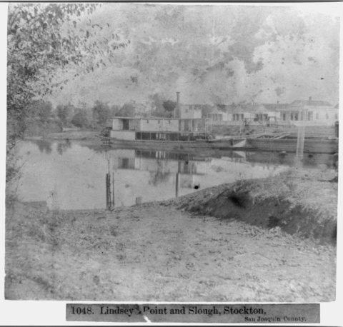 Lindsay Point and Slough, Stockton, San Joaquin County