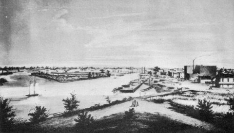 Stockton California circa 1860