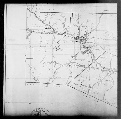 1940 Census Enumeration District Maps - Texas - Kerr County - ED 133-1A - ED 133-9