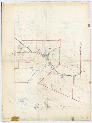 1950 Census Enumeration District Maps - Texas (TX) - Kerr County - Kerr County - ED 133-1 to 18