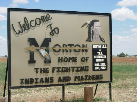 Morton Texas Sign