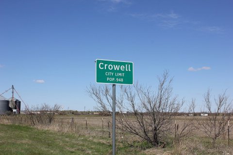 Crowell City Limit