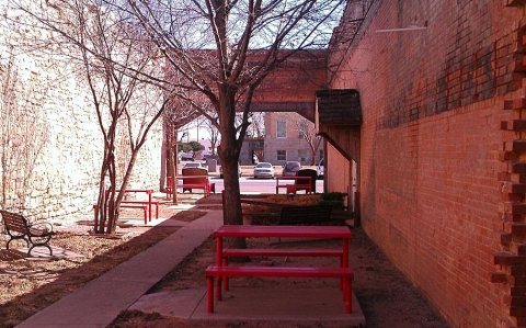 Crowell Texas Building Park
