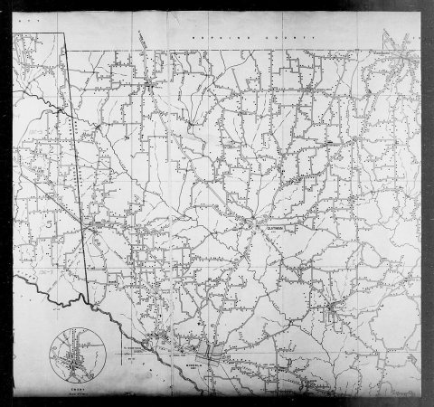 1940 Census Enumeration District Maps - Texas - Rains County - ED 190-1, ED 190-2, ED 190-3, ED 190-4, ED 190-5, ED 190…