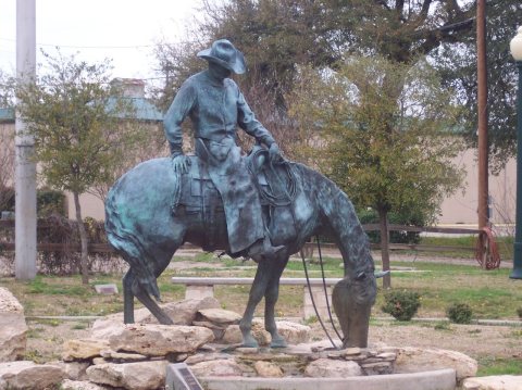 Bruce Greene's artwork in Heritage Plaza