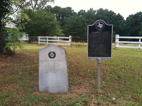 Joseph R. Rice Log Cabin marker