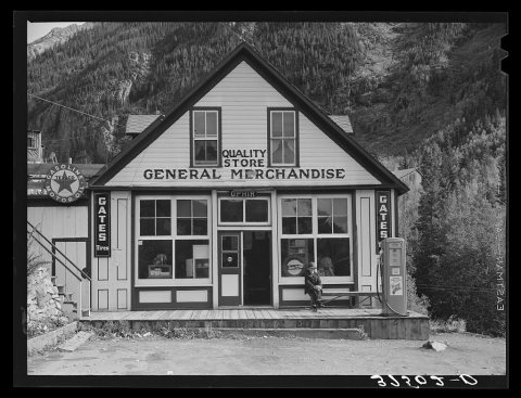 General store. Ophir, Colorado