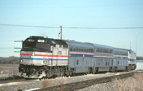 Heartland Flyer at Metro Junction, 2001