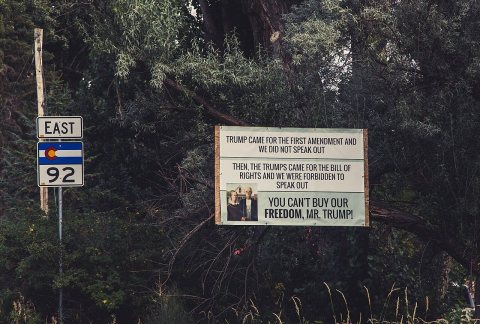 Donald Trump Sign