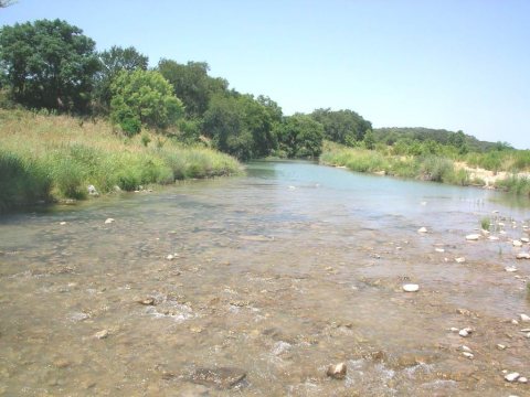 Llano River at Ranch Road 2389