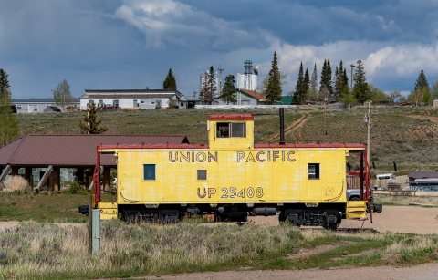 Union Pacific 25408 Caboose in