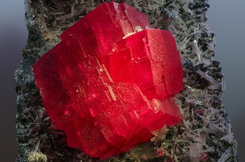 The Searchlight Rhodochrosite Crystal