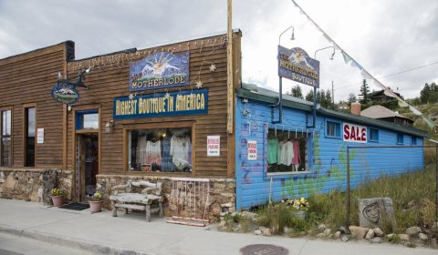 Boutique in the tiny town of