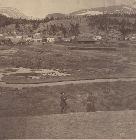 A placer mine at Alma in 1880