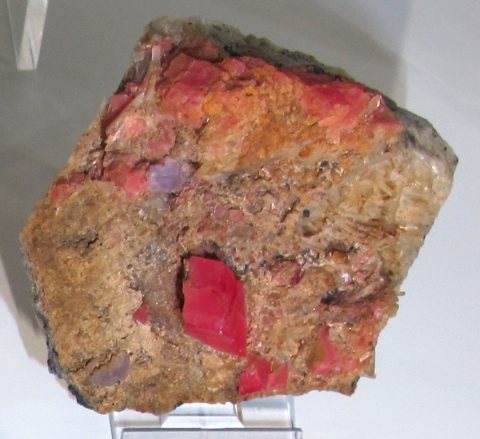 Rodocrosite, da park co. alma, sweet home mine, colorado, usa