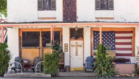 An eclectic house in tiny Boone, a little railroad settlement with an even smaller Main Street in Pueblo County, Colora…