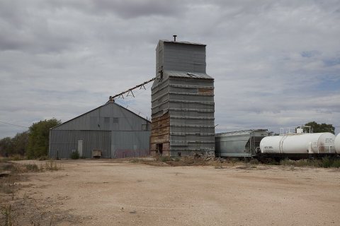 Levelland Texas grain elevator 2011