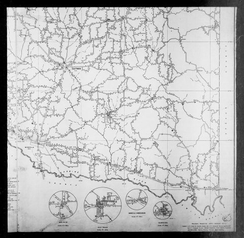1940 Census Enumeration District Maps - Texas - Rains County - ED 190-1, ED 190-2, ED 190-3, ED 190-4, ED 190-5, ED 190…