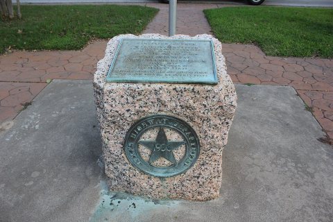 Henderson County, Athens, Texas Historical Marker