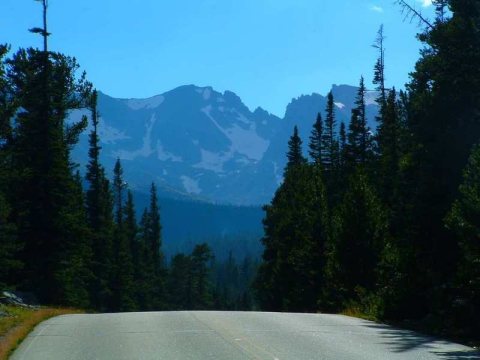 Entering Brainard Lake Campground Area in Indian Peaks