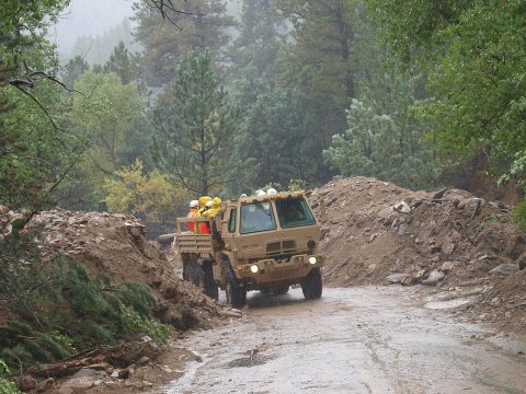 2013 Colorado floods search and rescue operations in