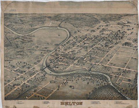 Old map-Belton-1881