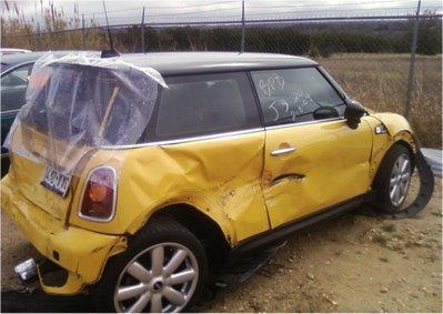 Steve's MINICooperS - damaged