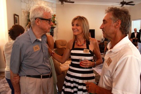 Gary North, Peggy Paul and Ronnie Paul