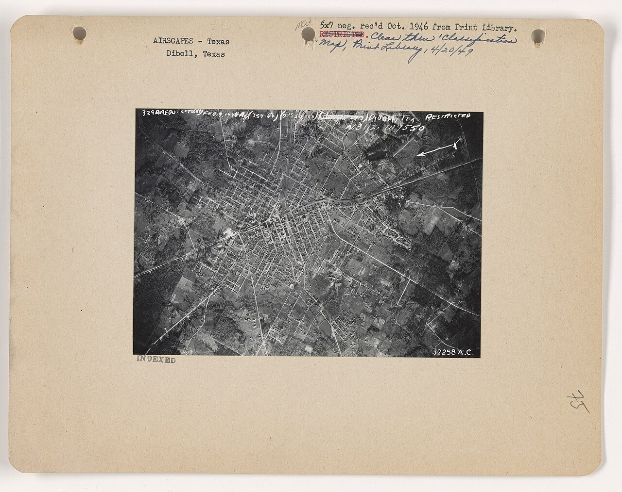 Texas - Diboll through Donna