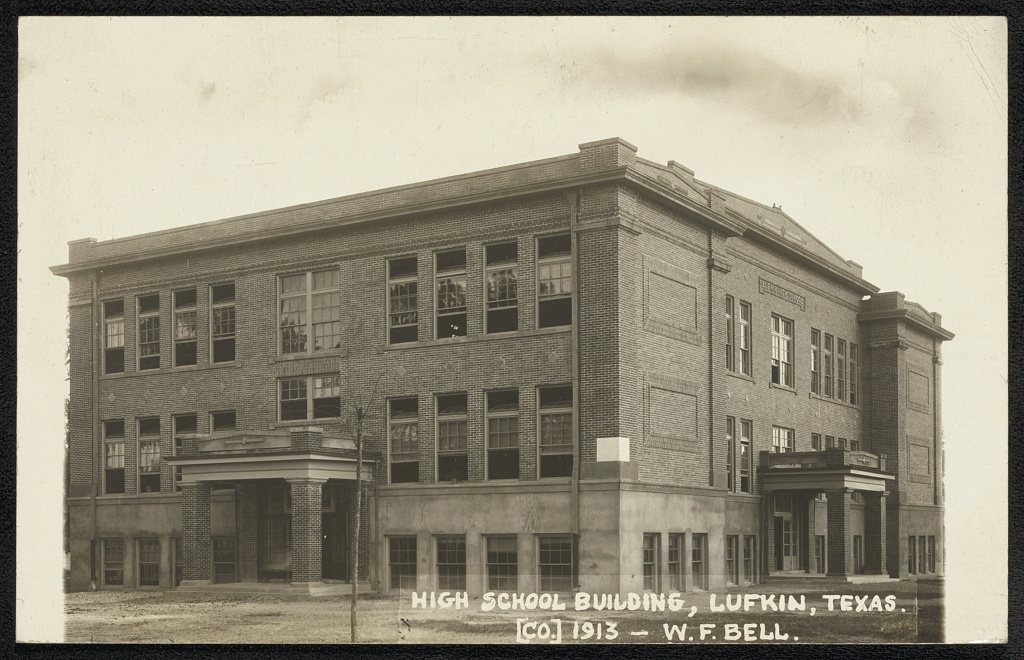 High school building