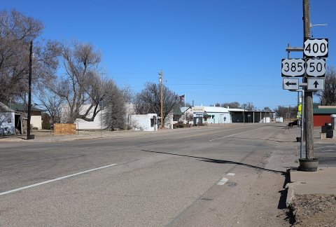 U.S. Route 400 western terminus