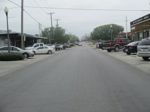 Section of downtown Burleson, TX IMG 7088