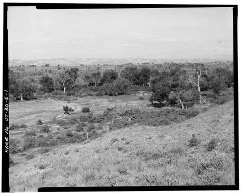 Irrigation Canals in the Uinta Basin, Wissiup Homestead, Duchesne, Duchesne County, UT