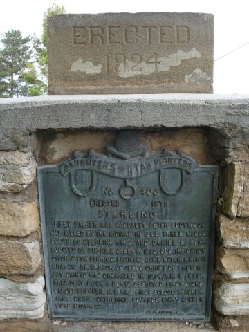 Sterling Utah Heritage Monument