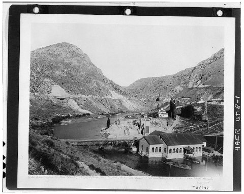 Utah Sugar Company, Wheelon Hydoelectric Plant, Bear River