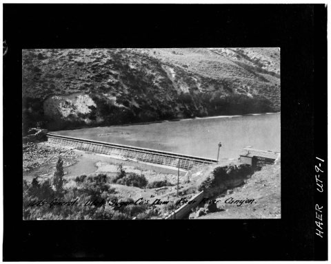 Photocopied from Photo 1645, Wheelon Station Folder -1, Engineering Department, Utah Power and Light Co., Salt Lake Cit…