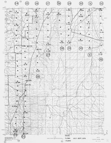 1976 Indexes to Aerial Photography for Fishlake National Forest, Sheet 2