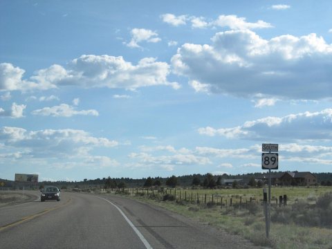 US Highway 89 - Utah