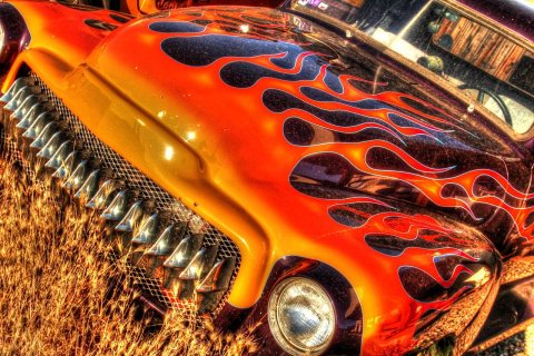 Custom Car Abandoned