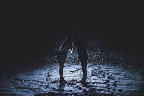 Backlit by snow (Unsplash)