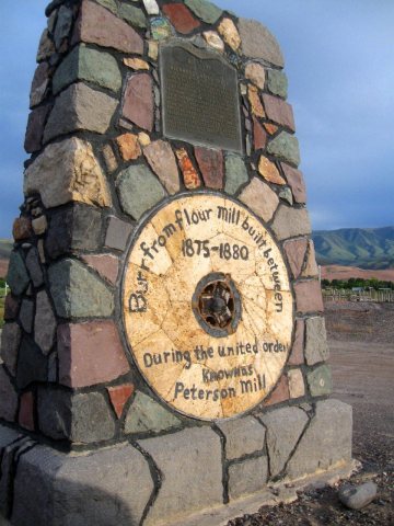Historical Marker - Peterson Mill DyeClan.com