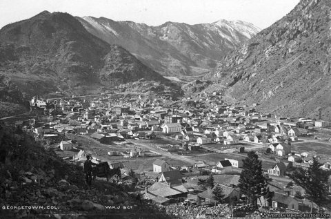 Georgetown CO ca1890 WH Jackson