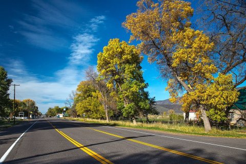 Autumn colours in SW Utah - in