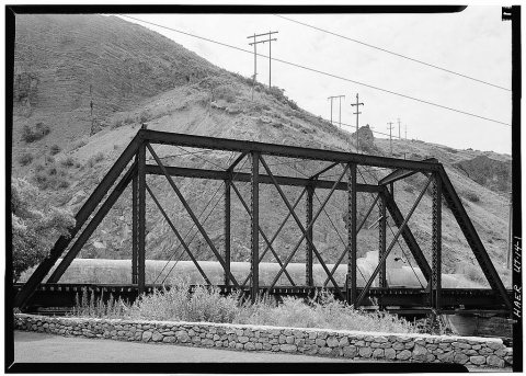Denver & Rio Grande Western Railroad, Provo River Bridge, Spanning Provo River